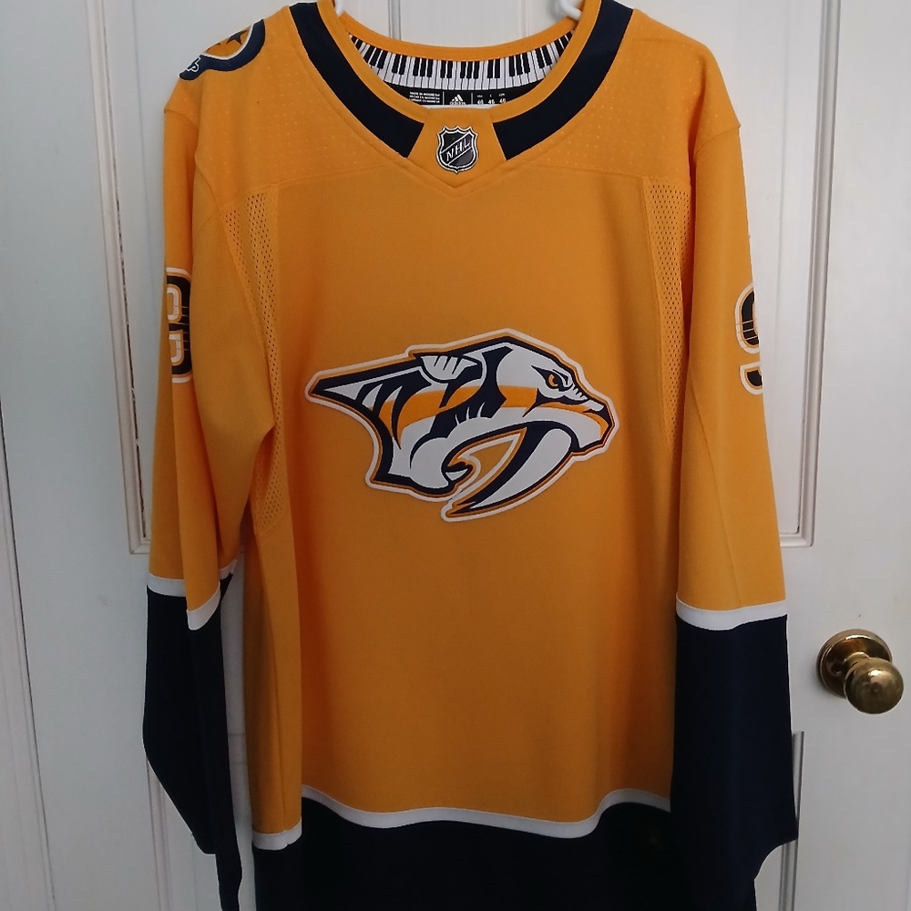 Nashville Predators Forsberg Adidas Jersey Size 46